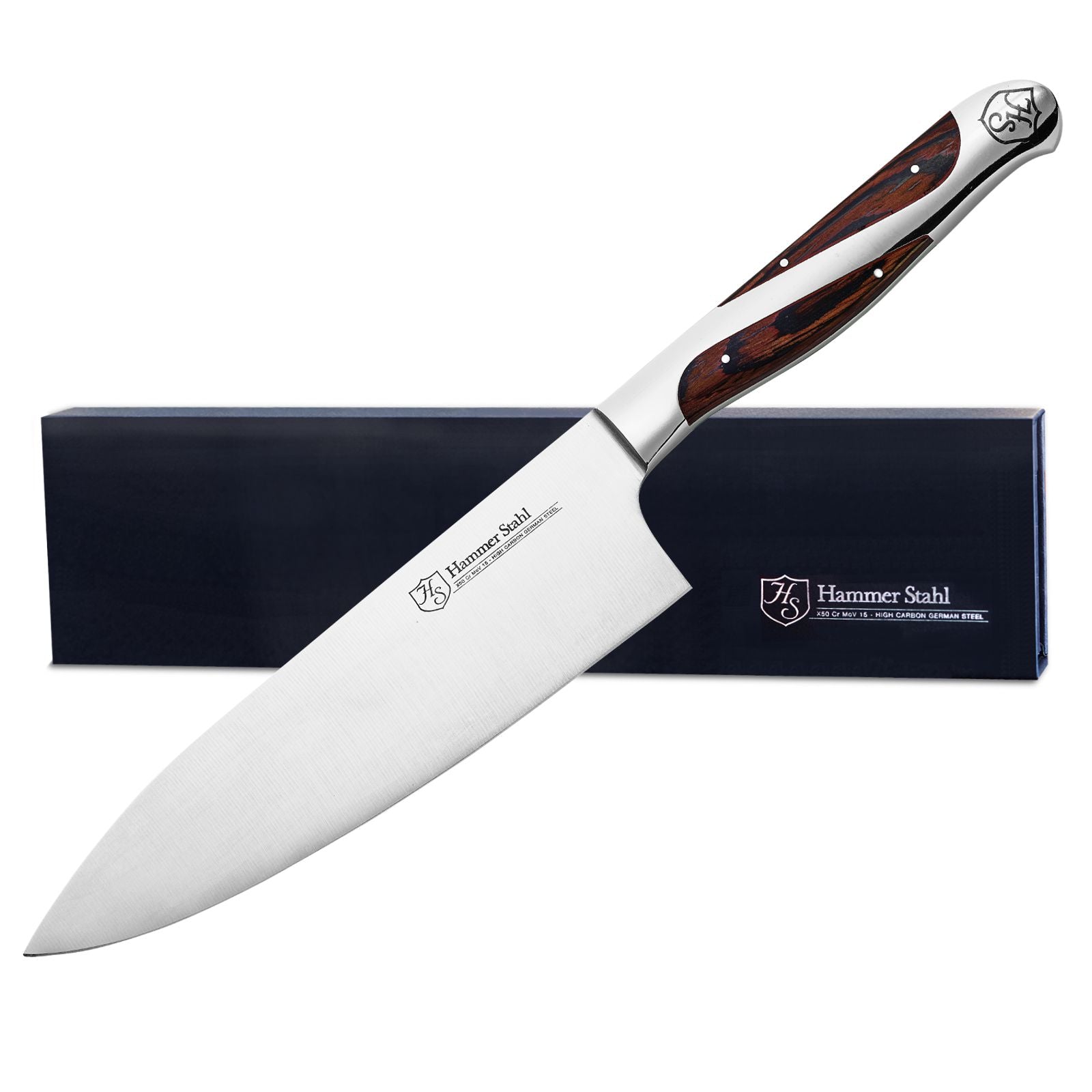 Heritage Steel Hammer Stahl 6" Chef Knife