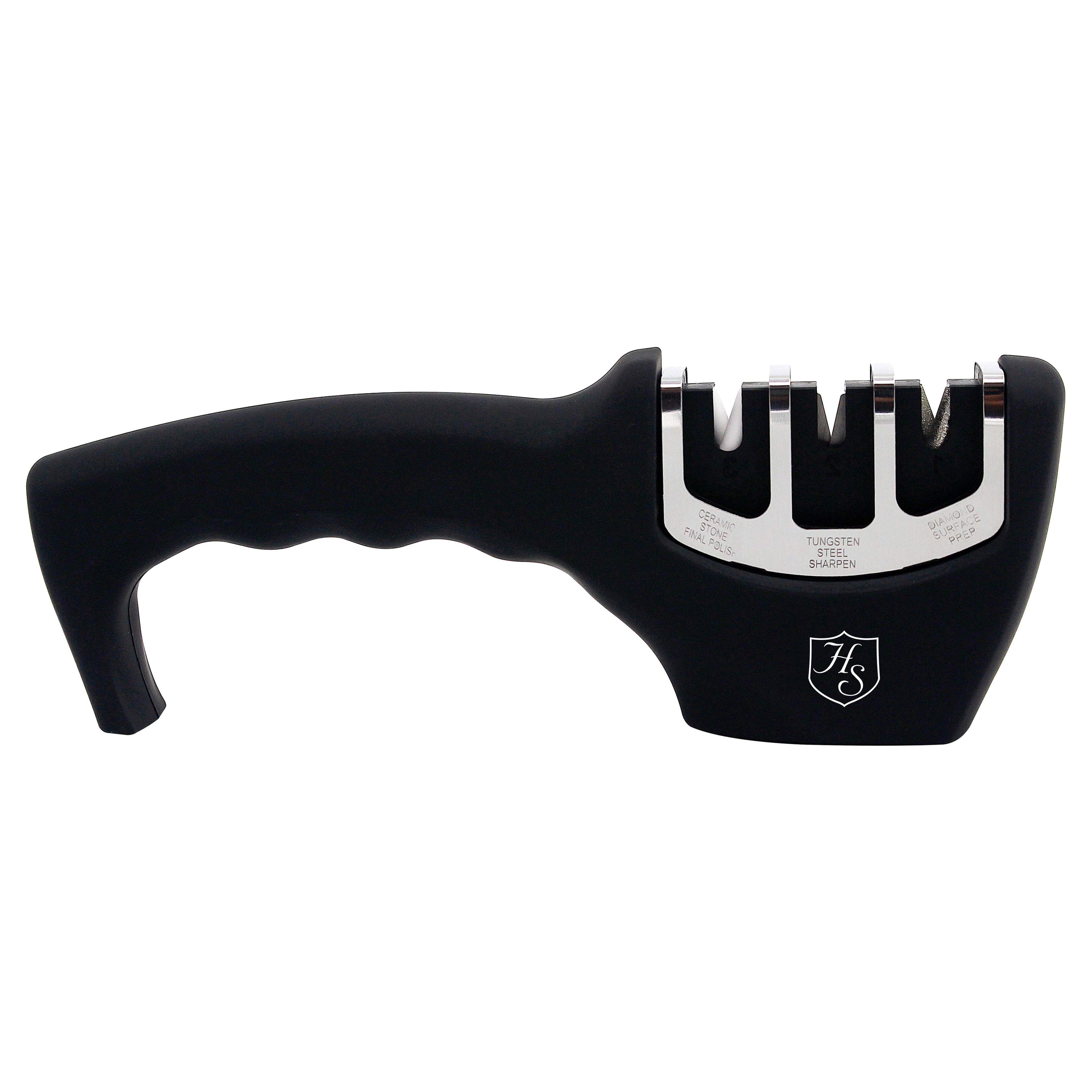 Heritage Steel Hammer Stahl 3 Stage Handheld Sharpener